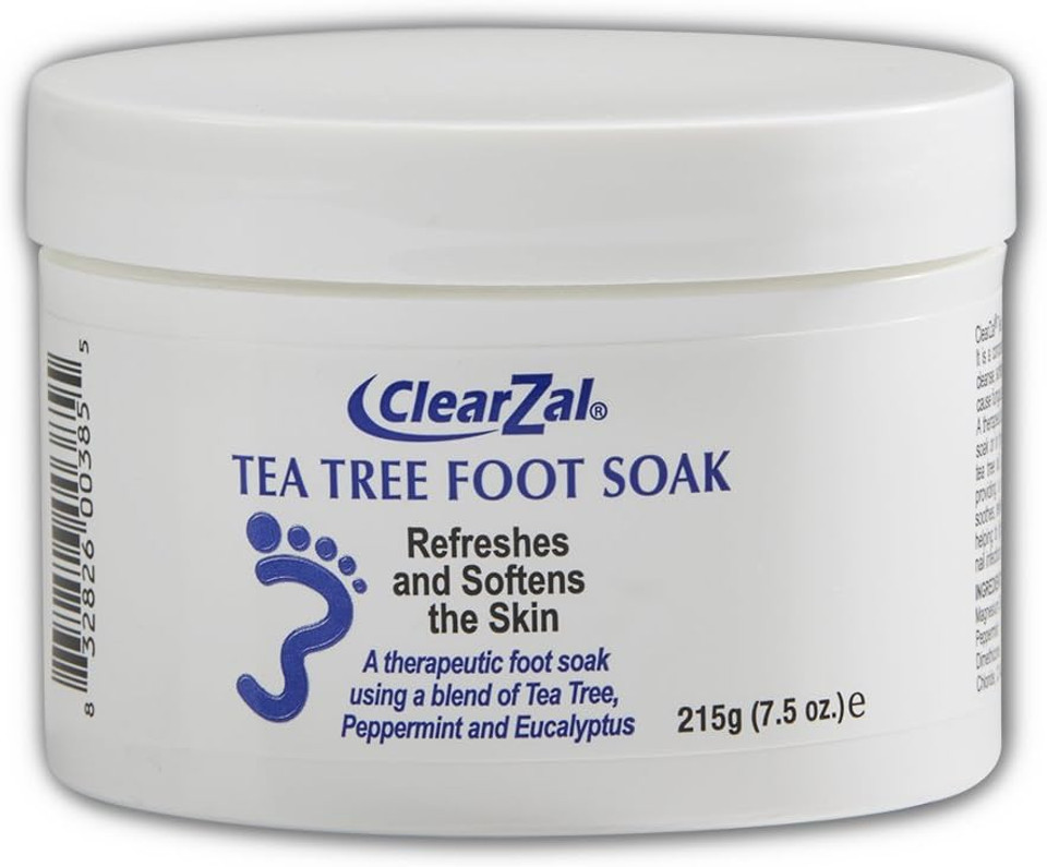 ClearZal Silk Tea Tree Foot Soak 215g