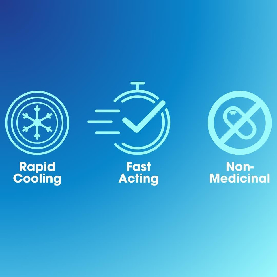 Deep Freeze Cold Gel, Fast Acting, Targeted Cooling, Muscle Discomfort, Joint Aches, 35 g Tube (Pack of 1)