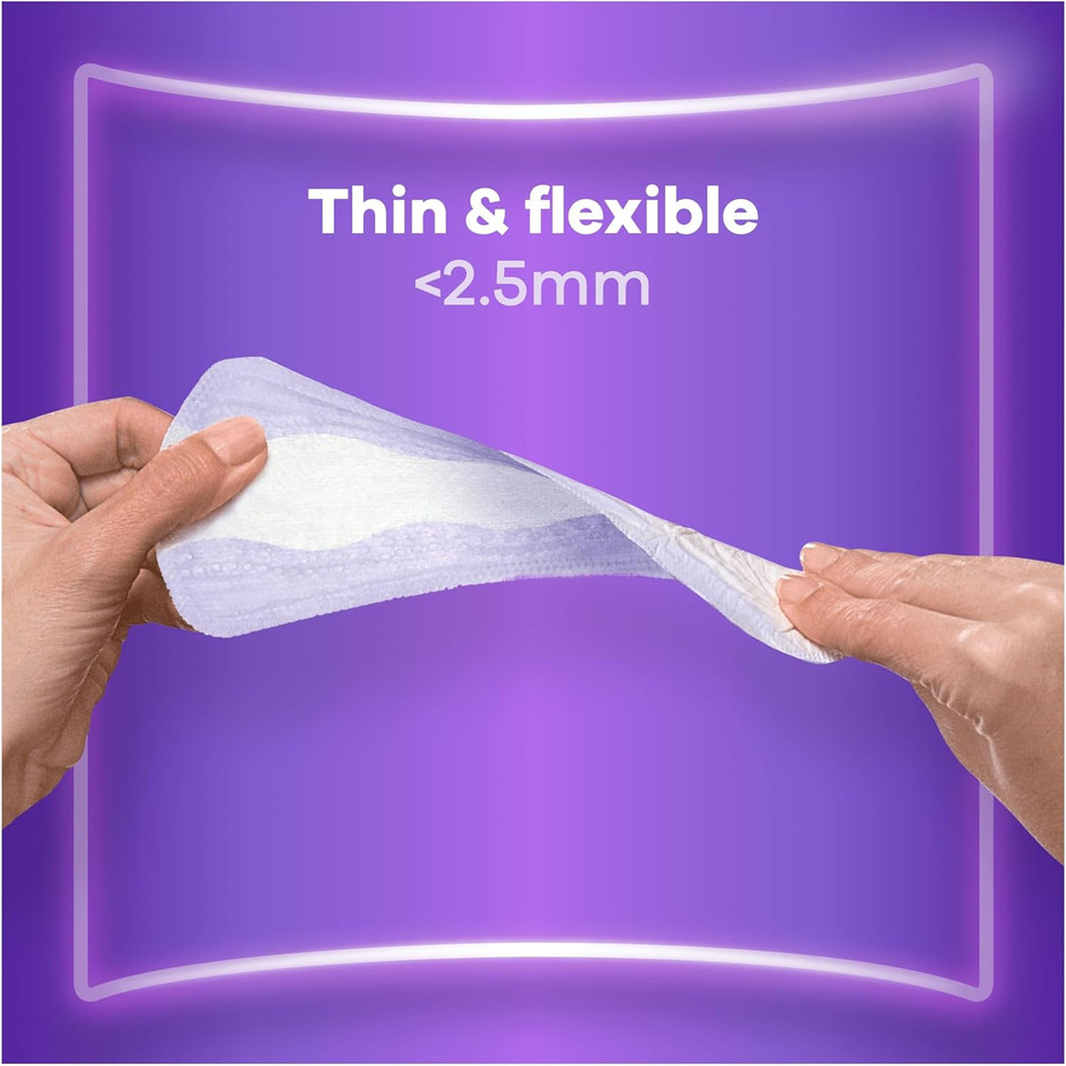 Always Discreet Incontinence Liners Women, 24 Liners, Moderate Absorbency, Thin and Flexible, Liners for Sensitive Bladder