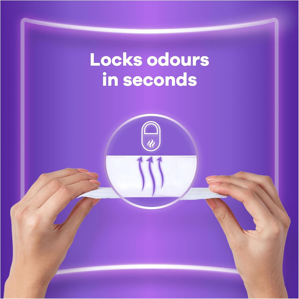 Always Discreet Incontinence Liners Women, 24 Liners, Moderate Absorbency, Thin and Flexible, Liners for Sensitive Bladder