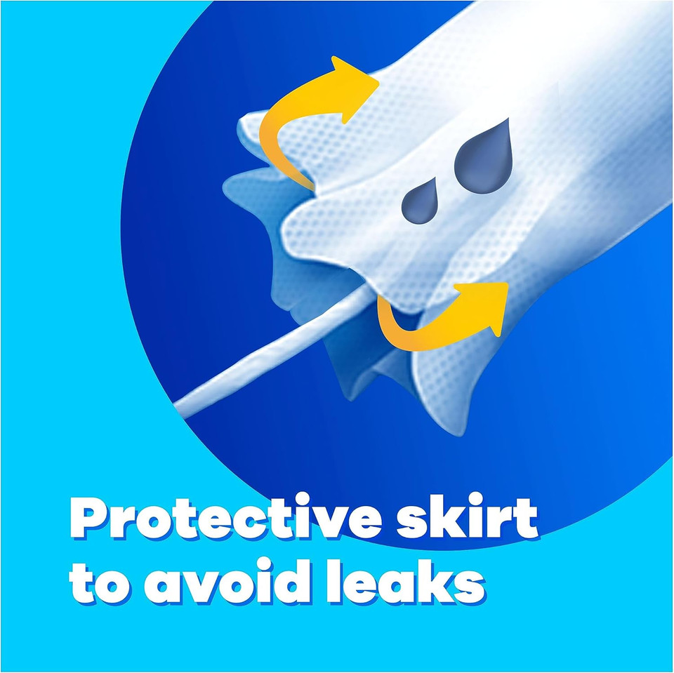 Tampax Regular Tampons with Cardboard Applicator 20X, Leak Protection, Feel Clean