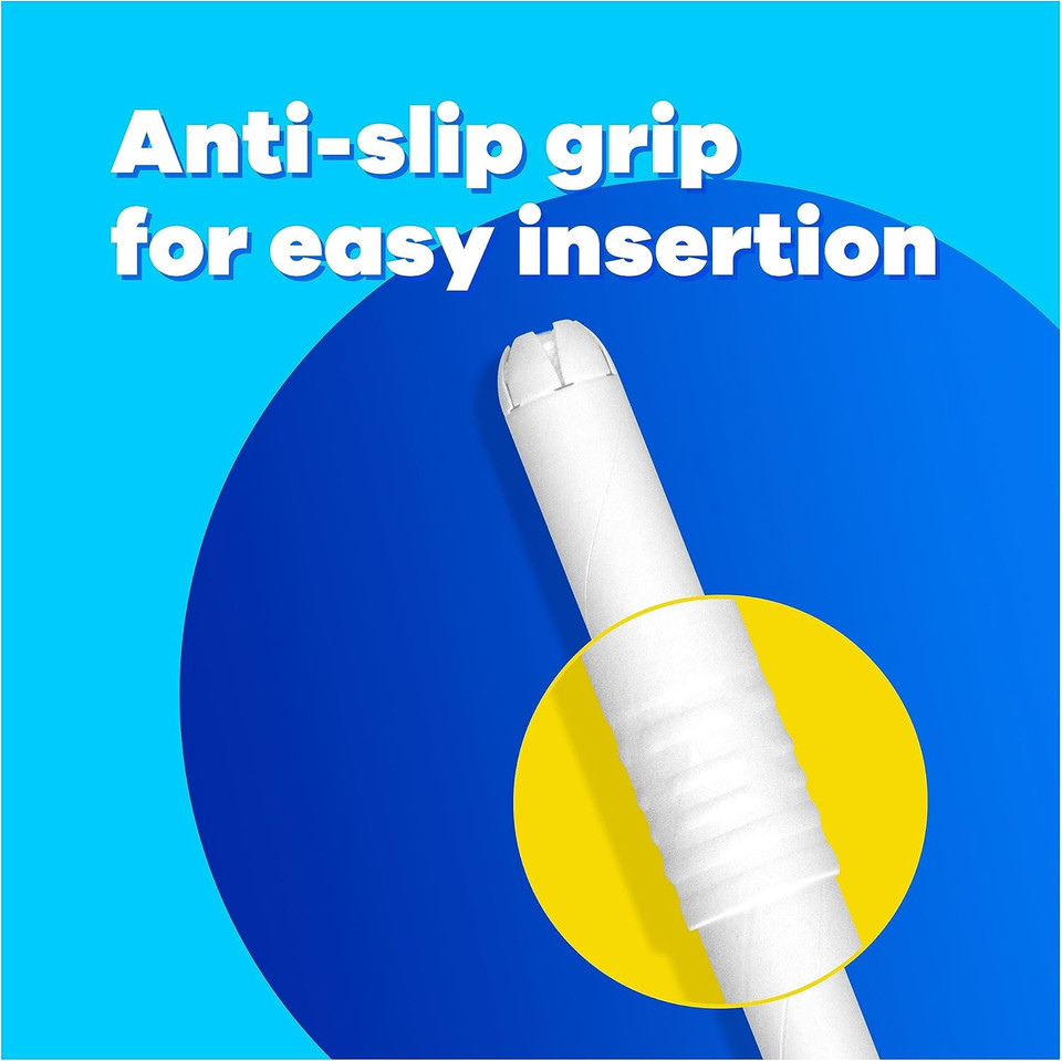 Tampax Regular Tampons with Cardboard Applicator 20X, Leak Protection, Feel Clean