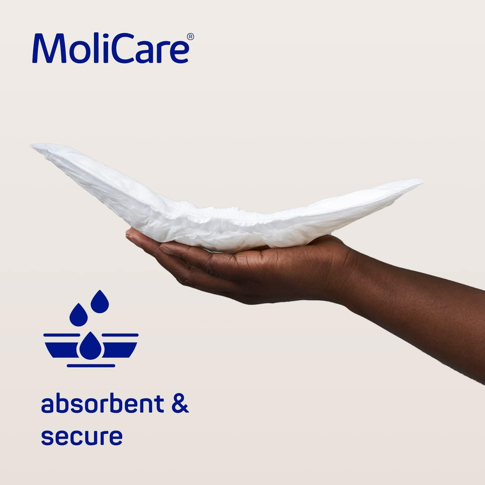 MoliCare Premium Lady pad, Incontinence Pads for Women with Bladder Weakness, 2 Drops, Pack of 14