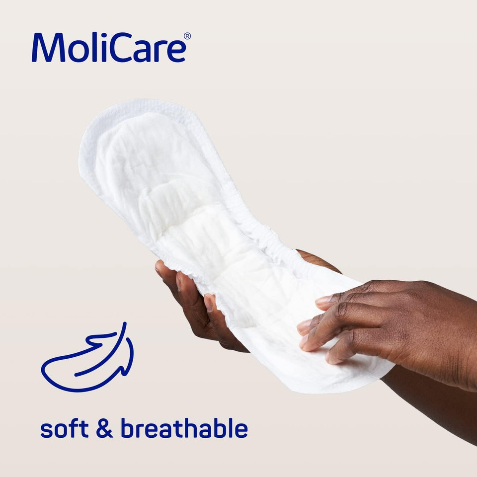 MoliCare Premium Lady pad, Incontinence Pads for Women with Bladder Weakness, 2 Drops, Pack of 14