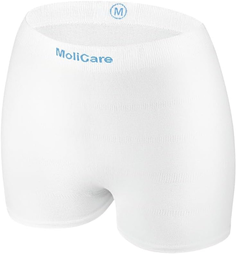 MoliCare Premium Fixpants, Washable to be Used with MoliCare Form for Incontinence, Long Leg, Size M, Pack of 5