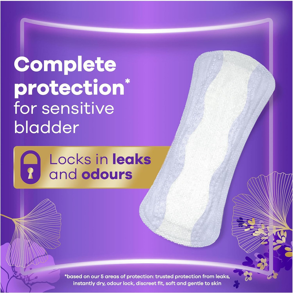 Always Discreet Incontinence Panty Liners For Women, Normal 96 Liners (24 x 4 Packs) SAVING PACK, Complete Protection, for Bladder Leak, Thin And Discreet, Odour Neutraliser Always Discreet Incontinence Panty Liners For Women, Normal 96 Liners (24 x 4 Packs) SAVING PACK, Complete Protection, for Bladder Leak, Thin And Discreet, Odour Neutraliser