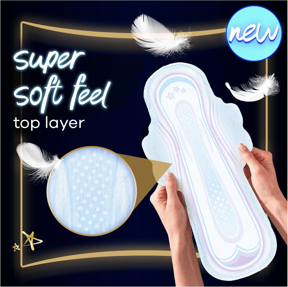 Always - 16x Ultra Sanitary Pads Secure Night Extra with Wings - 1 Piece