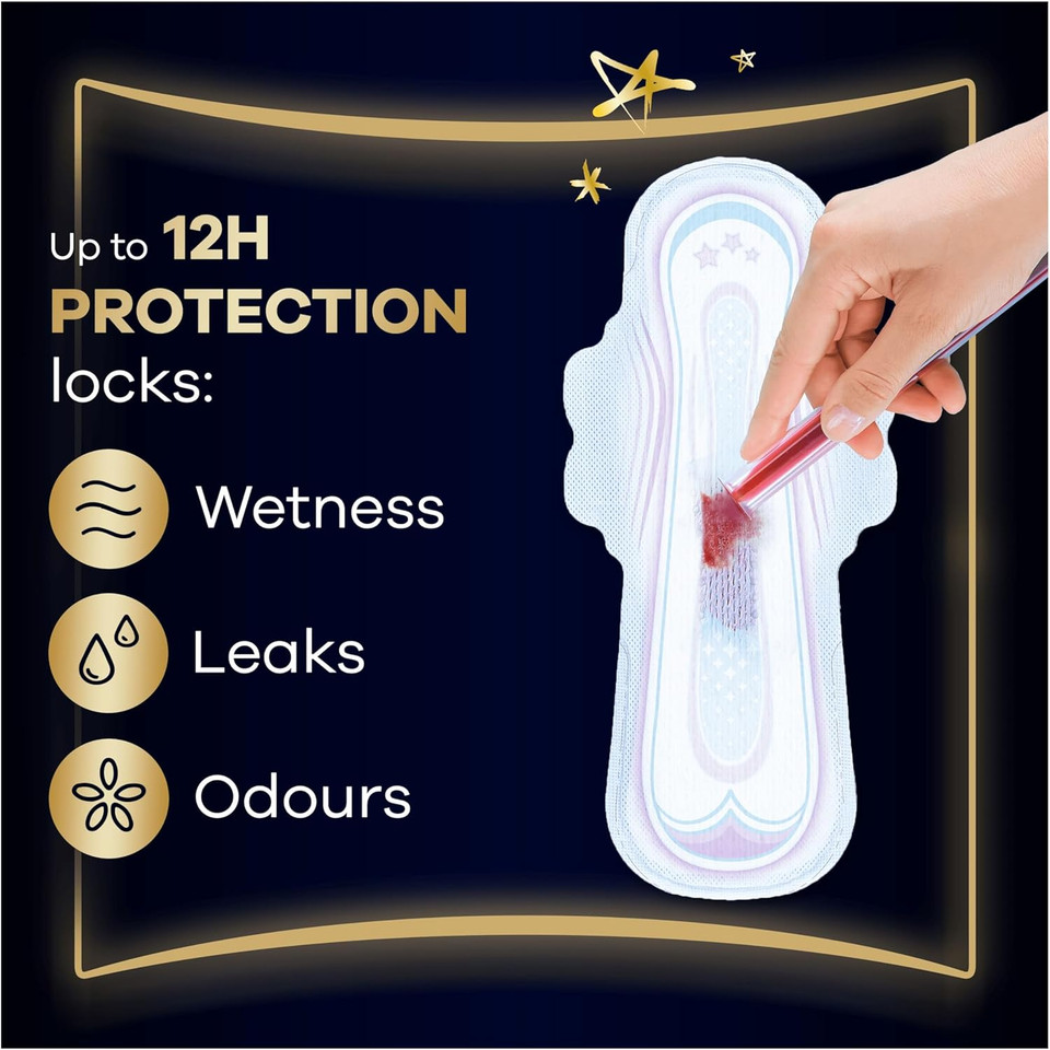 Always - 16x Ultra Sanitary Pads Secure Night Extra with Wings - 1 Piece