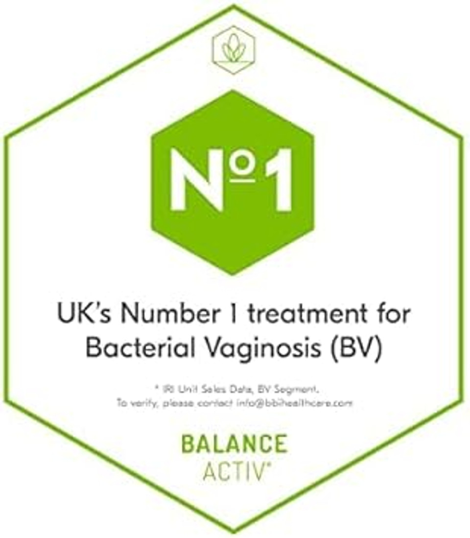 Balance Activ BV Pessaries, Bacterial Vaginosis Treatment for Women, Works Naturally to Rapidly Relieve Symptoms of Unpleasant Odour, Discomfort & Discharge Odour Associated with BV, 2 Pack Balance Activ BV Pessaries, Bacterial Vaginosis Treatment for Women, Works Naturally to Rapidly Relieve Symptoms of Unpleasant Odour, Discomfort & Discharge Odour Associated with BV, 2 Pack