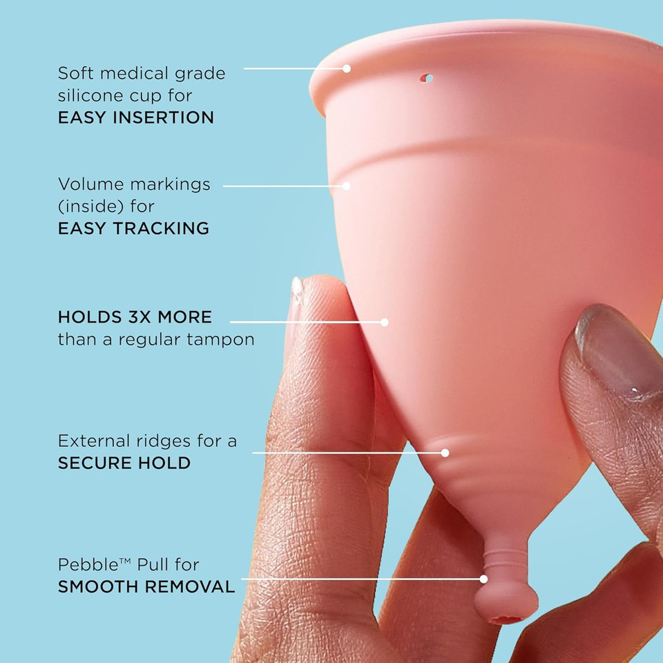 Mooncup® Beginner Menstrual Cup | Super Soft | Easy Insertion | Size A
