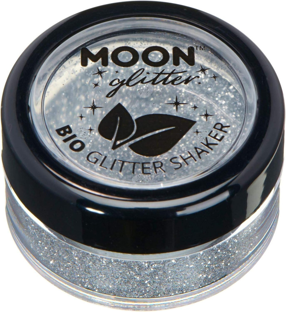 Biodegradable Eco Glitter Shakers by Moon Glitter - Dark Rose - Cosmetic Bio Festival Makeup Glitter for Face, Body, Nails, Hair, Lips - 5g