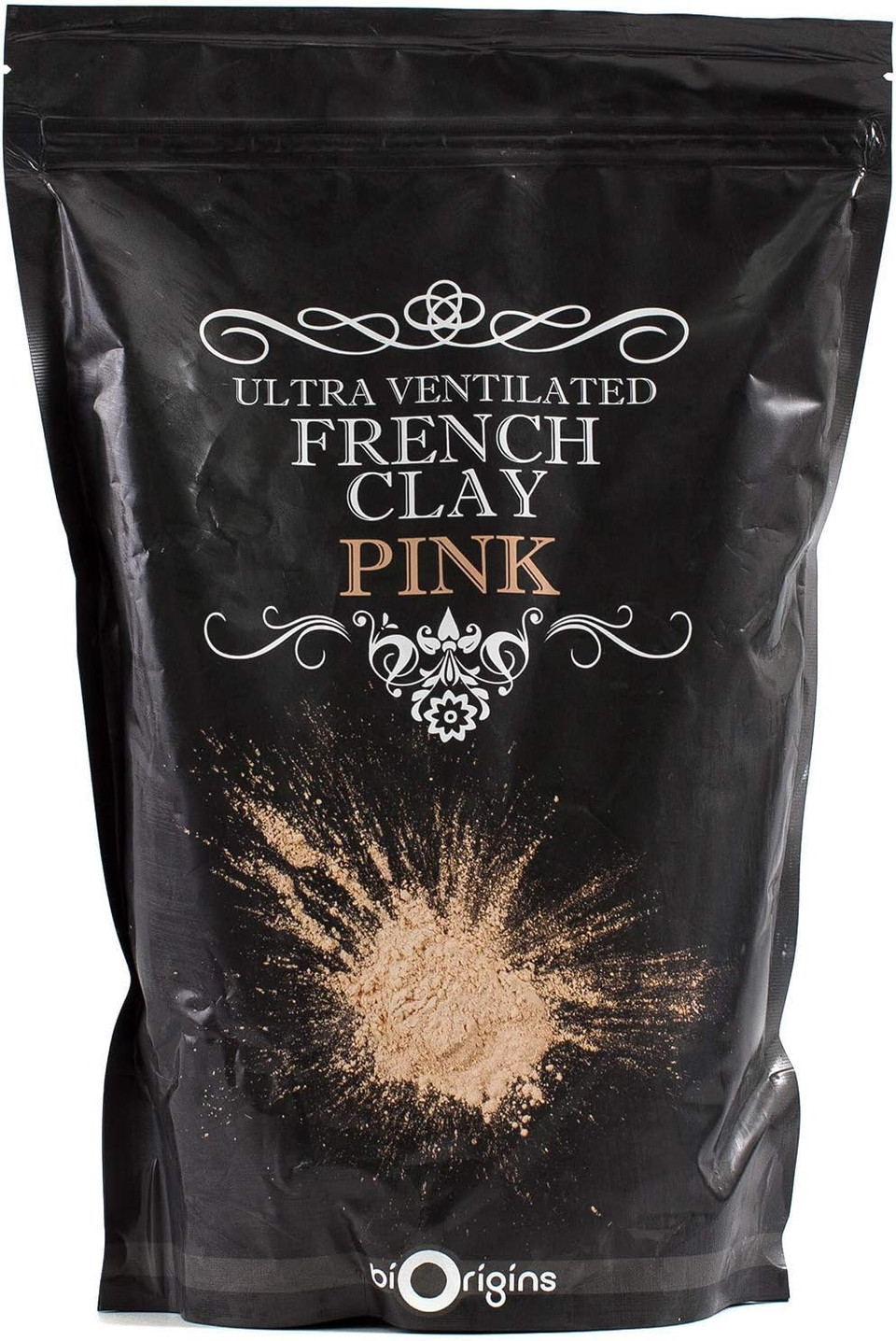 Mystic Moments | Pink Ultra Ventilated French Natural Clay 500g - Pure & Natural Vegan GMO Free