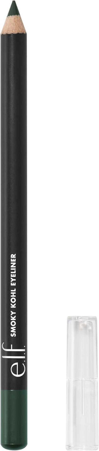 e.l.f. Smoky Kohl Eyeliner, Eye Pencil for Creating Long-Lasting, Bold, High-Pigment Makeup Looks, Vegan & Cruelty-Free, Rose Emerald e.l.f. Smoky Kohl Eyeliner, Eye Pencil for Creating Long-Lasting, Bold, High-Pigment Makeup Looks, Vegan & Cruelty-Free, Rose Emerald