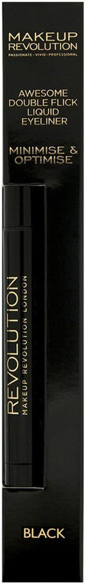 Revolution Beauty London, Thick and Thin Dual Liquid Eyeliner, 1ml