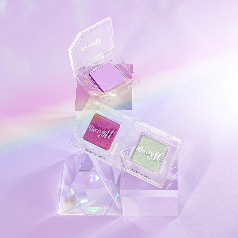 Barry M, Cosmetics Clickable Single Lilac Matte Eyeshadow Palette, Intrigued Barry M, Cosmetics Clickable Single Lilac Matte Eyeshadow Palette, Intrigued