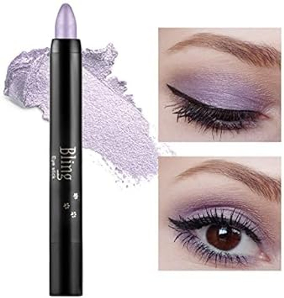 Eyeshadow Pencil, Glitter Eyeshadow, Shimmer Eyeshadow, Eyeshadow Glitter Pen, 15 Colors Glitter Eyeshadow Pencil Ultra Pigmented Makeup Eye Shadow Powder, Shallow Khaki Eyeshadow Pencil, Glitter Eyeshadow, Shimmer Eyeshadow, Eyeshadow Glitter Pen, 15 Colors Glitter Eyeshadow Pencil Ultra Pigmented Makeup Eye Shadow Powder, Shallow Khaki