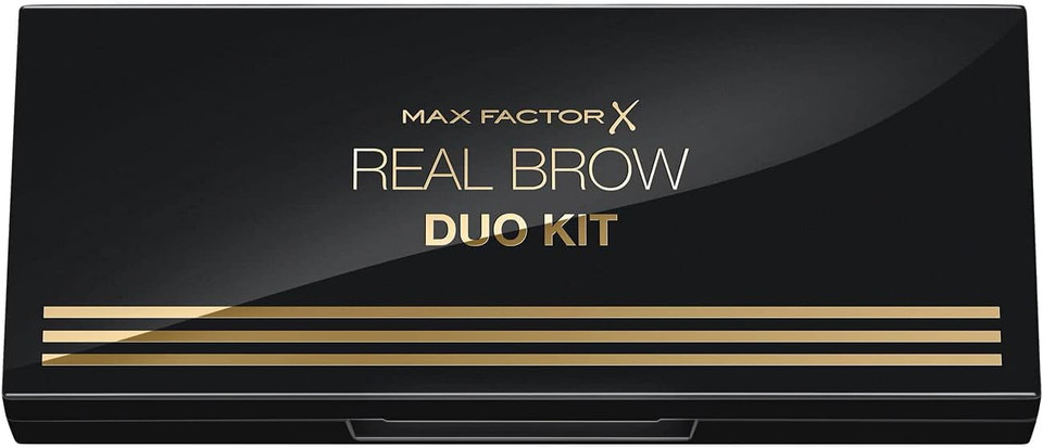 Max Factor Real Brow Duo Kit, 002 Medium