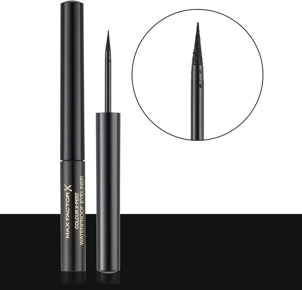 Max Factor Colour X-Pert Waterproof Eyeliner, 1 Deep Black