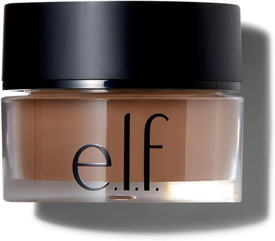 e.l.f. Lock On Liner And Brow Cream, Lightweight, Versatile, Defines, Sculpts, Shades, Contours, Light Brown, 5.5 gram