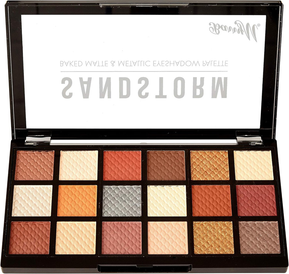 Barry M Cosmetics Baked Eyeshadow Palette - Sandstorm