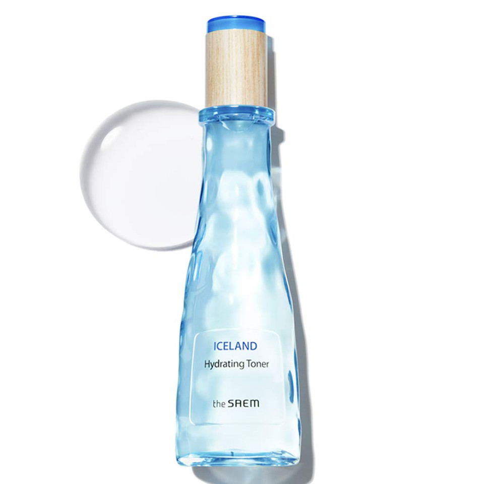 Thesaem Iceland Hydrating Toner 5.41 Fl.Oz. - Intensive Hydration With Iceland Mineral Water, Softening Boosting Facial Toner, Soothes Irritated & Senstivie Skin