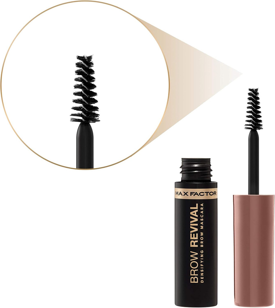 Max Factor Brow Revival Densifying Eyebrow Gel with Oils and Fibers Shade Soft Brown 002