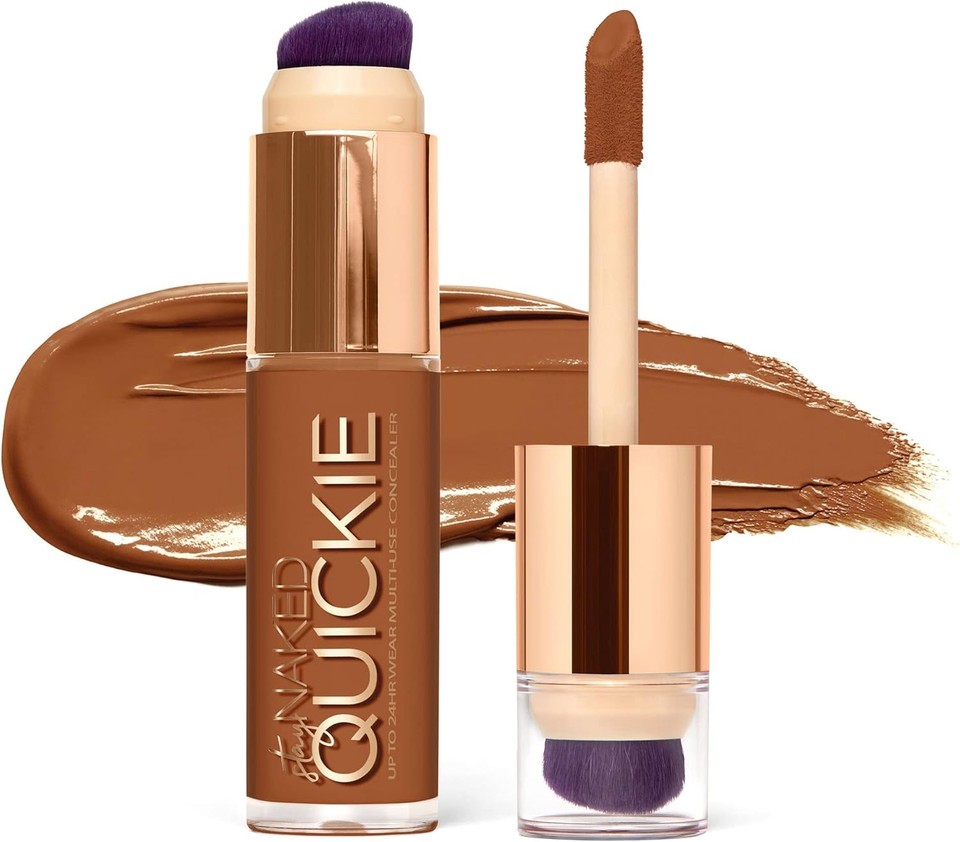 Urban Decay Stay Naked Quickie Multi-Use Concealer, Dual-ended, buildable coverage with a natural finish