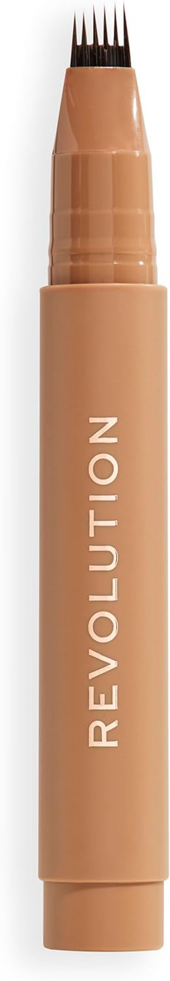 Revolution, Instant Brow Hair Pen, Precision Applicator for Hair-Like Strokes, Long-Lasting Eyebrow Pen, Cool Brown, Vegan & Cruelty-Free, 1.8ml Revolution, Instant Brow Hair Pen, Precision Applicator for Hair-Like Strokes, Long-Lasting Eyebrow Pen, Cool Brown, Vegan & Cruelty-Free, 1.8ml