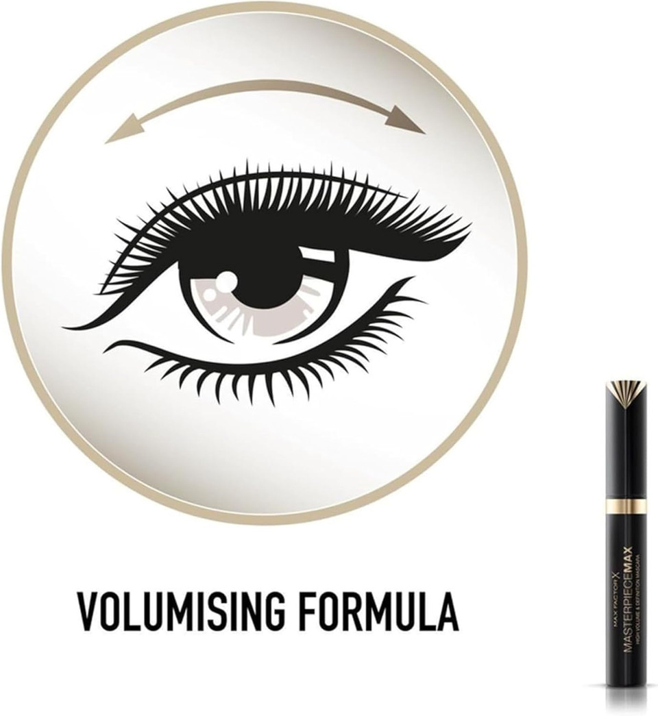 Max Factor Masterpiece Max High Volume and Definition Mascara, 2 Black/Brown, 7.2 ml (Pack of 1)