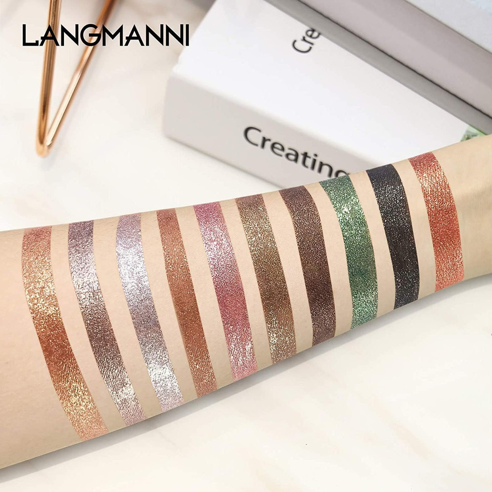 Beliky Girl 10 Color Metallic Glitter Liquid Eyeshadow Set, Waterproof Smoky Eyeshadow, Long-Lasting Quick-Drying Eye Makeup Kit (B), Pack of 1 Beliky Girl 10 Color Metallic Glitter Liquid Eyeshadow Set, Waterproof Smoky Eyeshadow, Long-Lasting Quick-Drying Eye Makeup Kit (B), Pack of 1