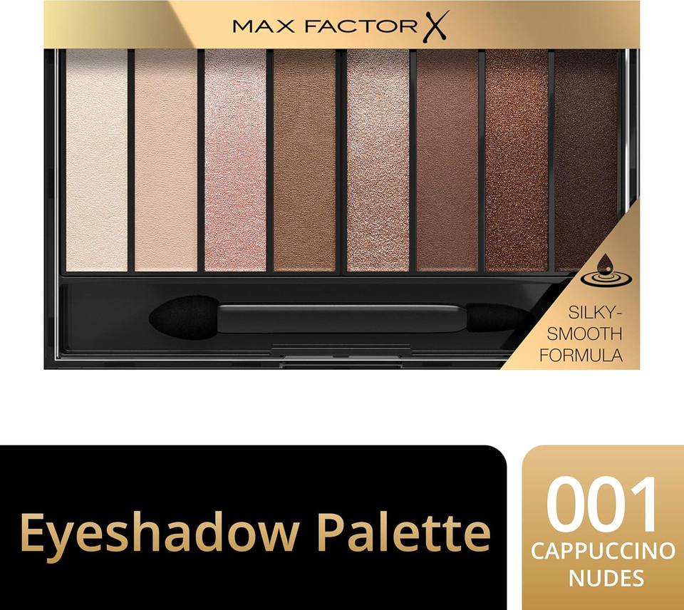 Max Factor Masterpiece Nude Palette, Contouring Eye Shadows, Cappuncino Nudes