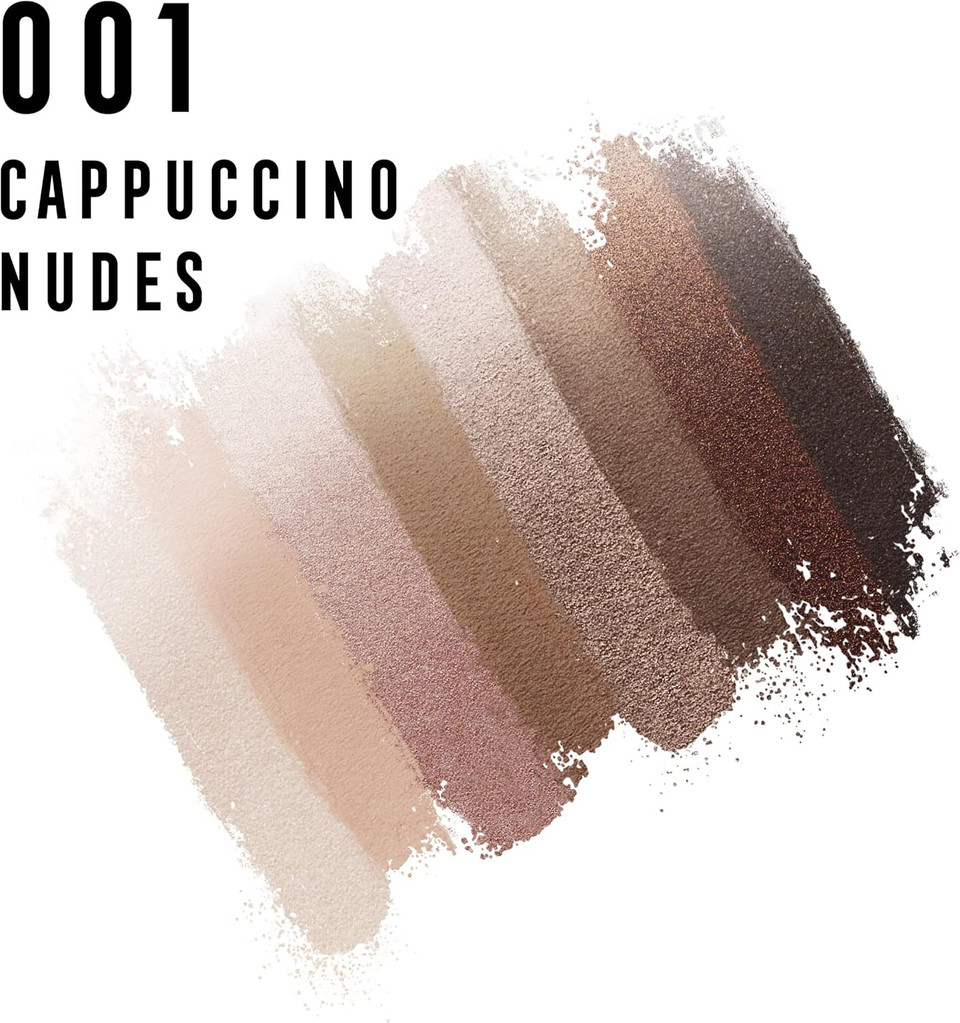 Max Factor Masterpiece Nude Palette, Contouring Eye Shadows, Cappuncino Nudes