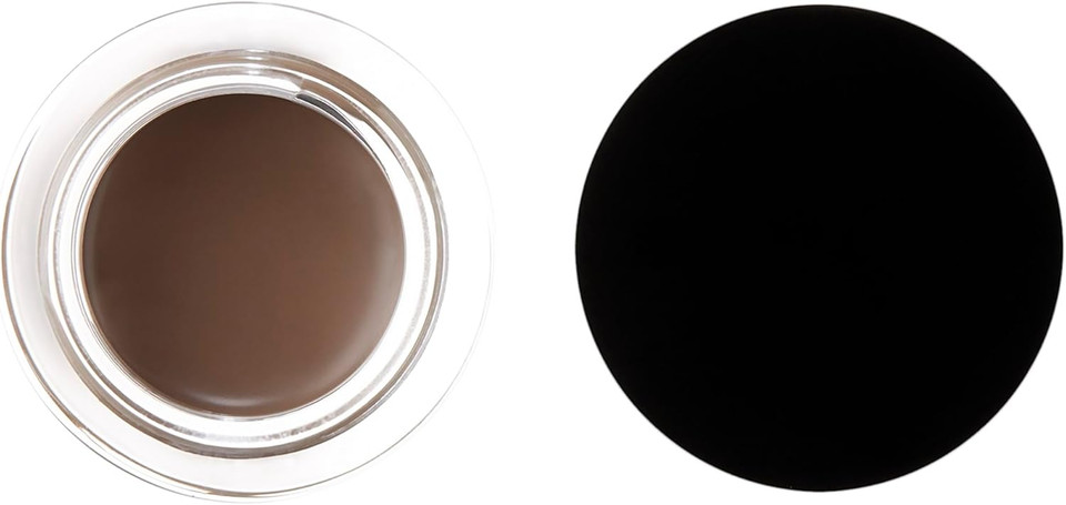e.l.f. Lock On Liner And Brow Cream, Lightweight, Creamy, Versatile, Defines, Sculpts, Shades, Contours, Espresso, 5.5 g (Pack of 1)