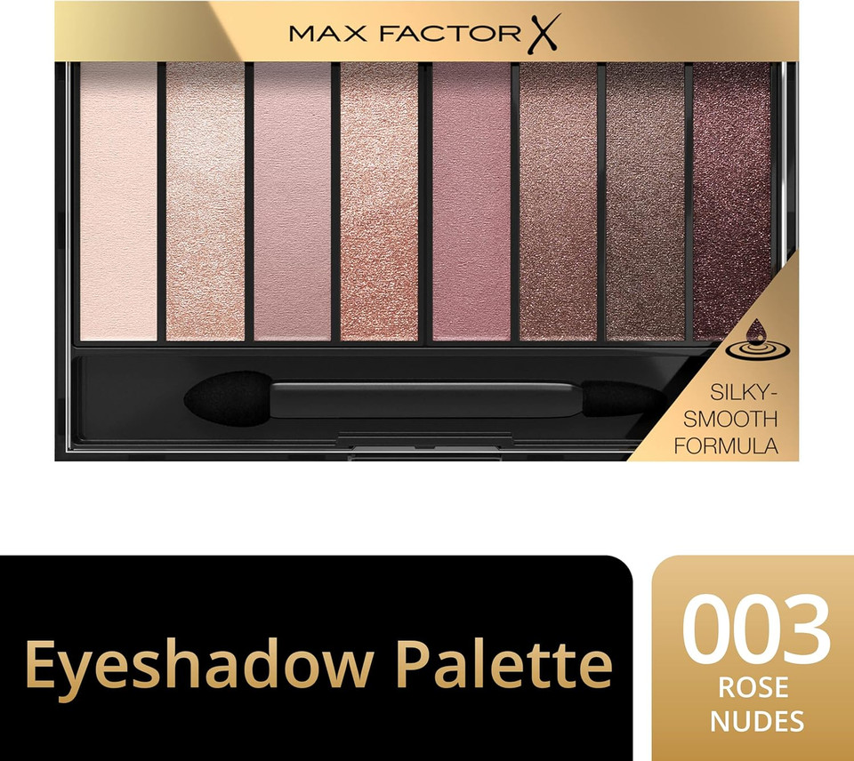Max Factor Masterpiece Nude Palette, Contouring Eye Shadows, Rose Nudes