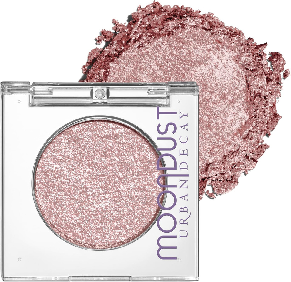 Urban Decay 24/7 Moondust Eyeshadow Compact - Long-Lasting Shimmery Eye Makeup and Highlight - Up to 16 Hour Wear - Vegan Formula