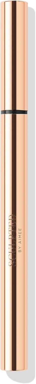 EasyGlide Liquid Eyeliner from Sculpted by Aimee - Precision Liquid Brown Eyeliner Pen for Long-Lasting, Smudge-Proof and Highly Pigmented Eye Liner
