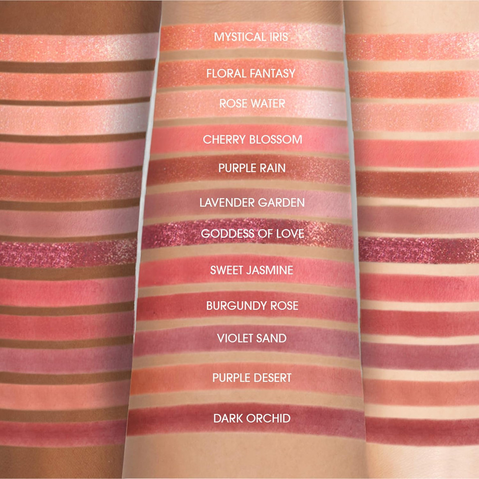 EBIN NEW YORK Coral Oasis - Secret of Pharaoh Eyeshadow Palette, Highly Pigmented and Blendable, Cruelty-Free, Long-Lasting Matte & Shimmer