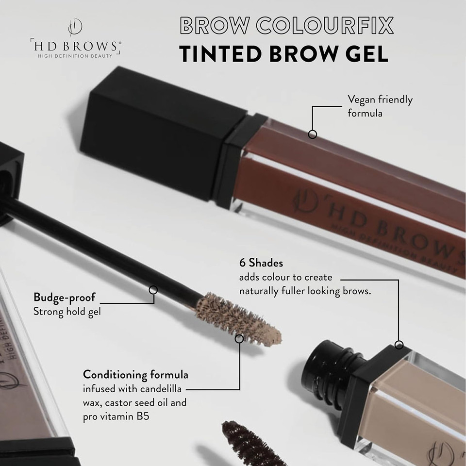 HD BROWS Brow Colourfix Vamp Colour Fix - tinted brow gel