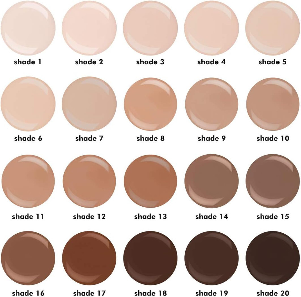 Barry M Cosmetics Fresh Face Lightweight Liquid Foundation Infused With Hyaluronic Acid And Vitamin C, Shade 1
