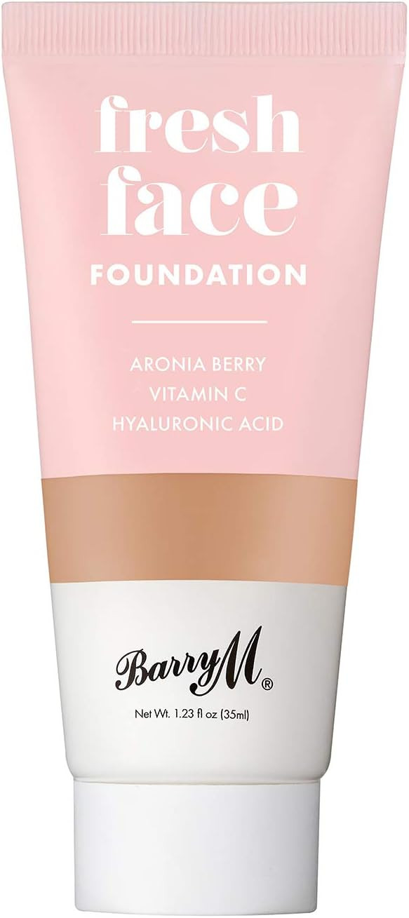 Barry M Cosmetics Fresh Face Lightweight Liquid Foundation Infused With Hyaluronic Acid And Vitamin C, Shade 11