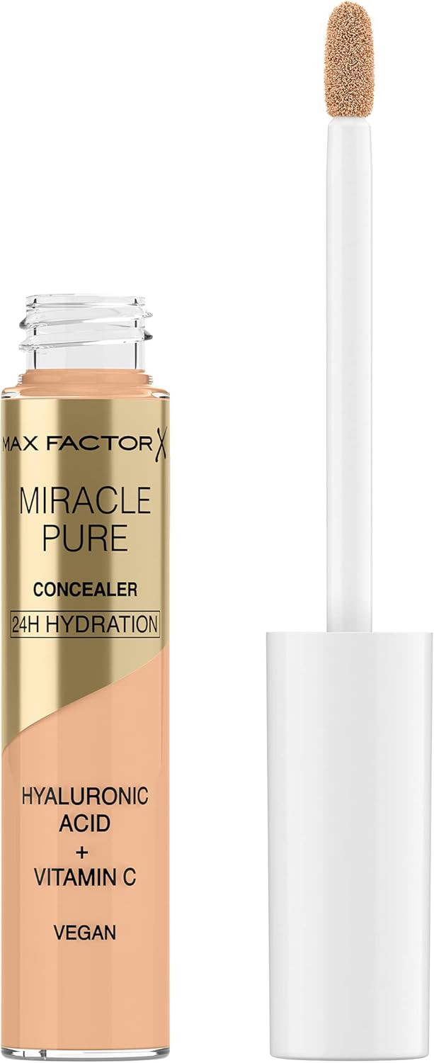 Max Factor Miracle Pure Concealer With Vitamin C And Hyaluronic Acid, Shade 06, 1 Count, Pack Of 1