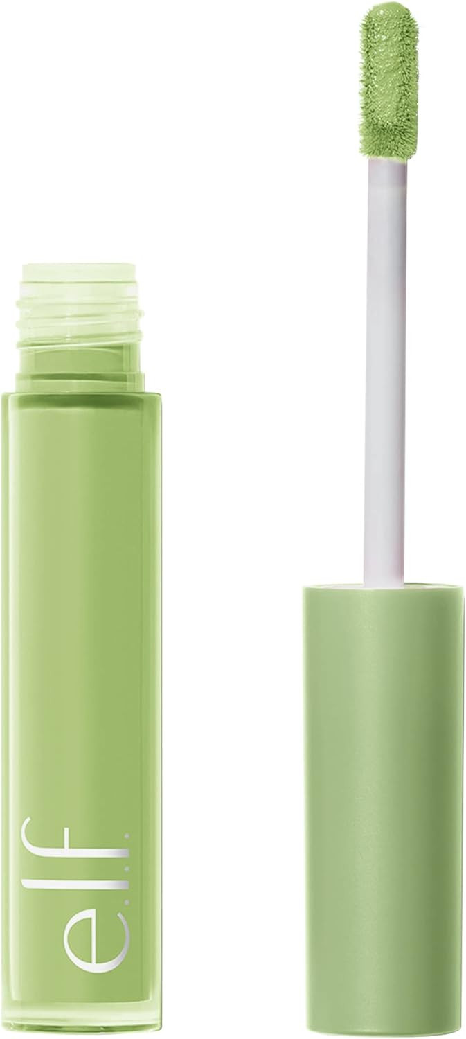 e.l.f. Camo Colour Corrector, Hydrating & Long-Lasting Colour Corrector For Camouflaging Discolouration, Dullness & Redness, Vegan & Cruelty-Free, Green