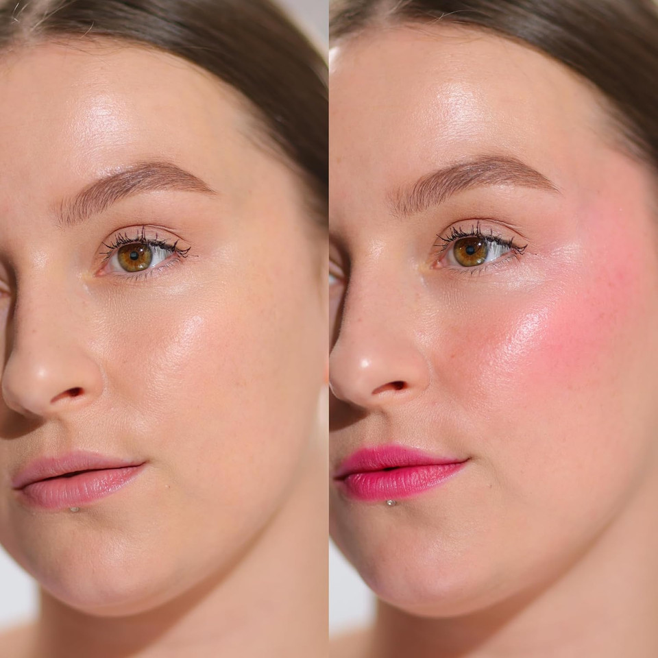 Revolution Beauty Jelly Blush Stick Lip & Cheek Stain, Long-Lasting & Buildable with Hyaluronic Acid & Aloe, Vegan & Cruelty-Free, Cherry Red Revolution Beauty Jelly Blush Stick Lip & Cheek Stain, Long-Lasting & Buildable with Hyaluronic Acid & Aloe, Vegan & Cruelty-Free, Cherry Red