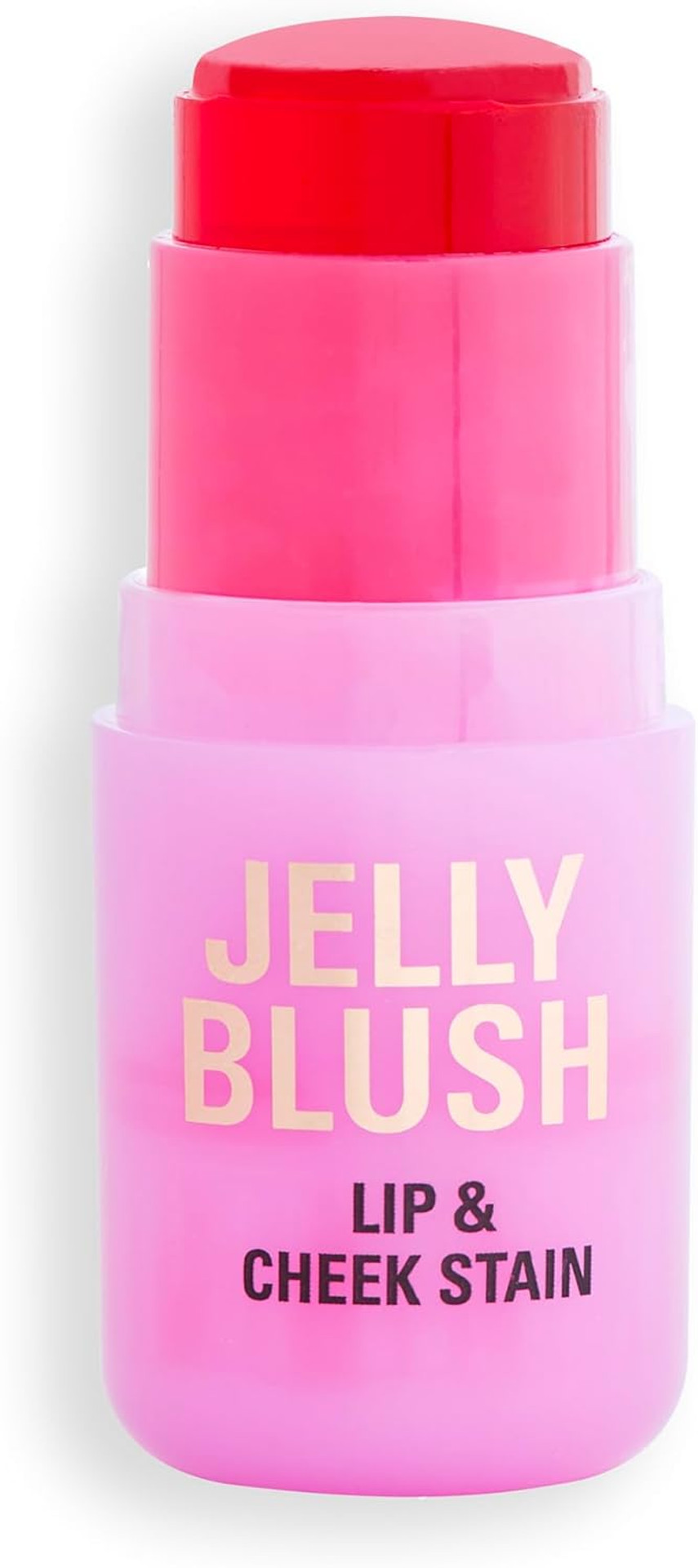 Revolution Beauty, Jelly Blush Stick Lip & Cheek Stain, Long-Lasting & Buildable with Hyaluronic Acid & Aloe, Vegan & Cruelty-Free, Strawberry Red Revolution Beauty, Jelly Blush Stick Lip & Cheek Stain, Long-Lasting & Buildable with Hyaluronic Acid & Aloe, Vegan & Cruelty-Free, Strawberry Red