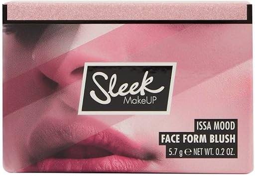Sleek MakeUP Face Form Blush, Long Lasting Buildable Colour, Issa Mood, 5.7g