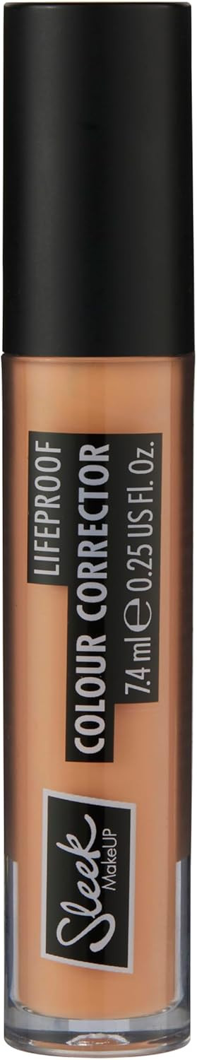 Sleek MakeUP Lifeproof Colour Corrector, Peach, 7.4ml (Packing May vary)