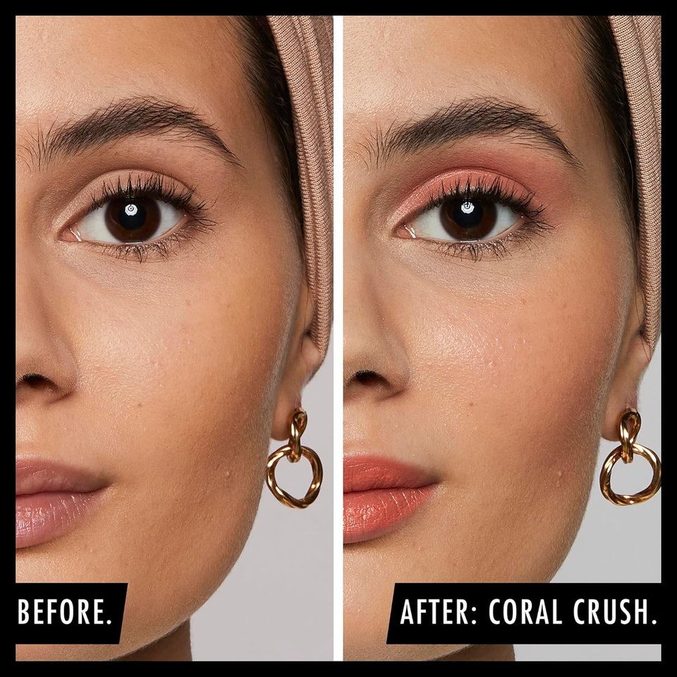 Sleek MakeUP Feelin' Flush Cream Blush Lip and Eye Tint, sheer, buildable and easy to blend formula for a natural-looking flush of colour?, Coral Crush Sleek MakeUP Feelin' Flush Cream Blush Lip and Eye Tint, sheer, buildable and easy to blend formula for a natural-looking flush of colour?, Coral Crush