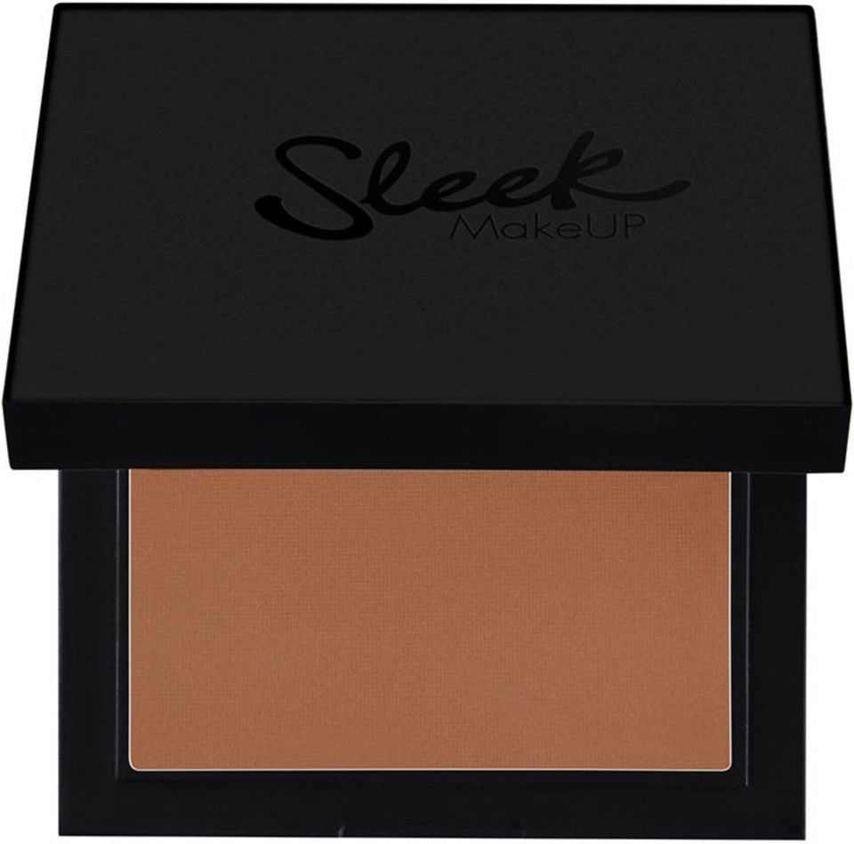 Sleek MakeUP Face Form Bronzer, Superfine Pigments for a Buildable Sunkissed Glow, Fire (Medium), 9.4g