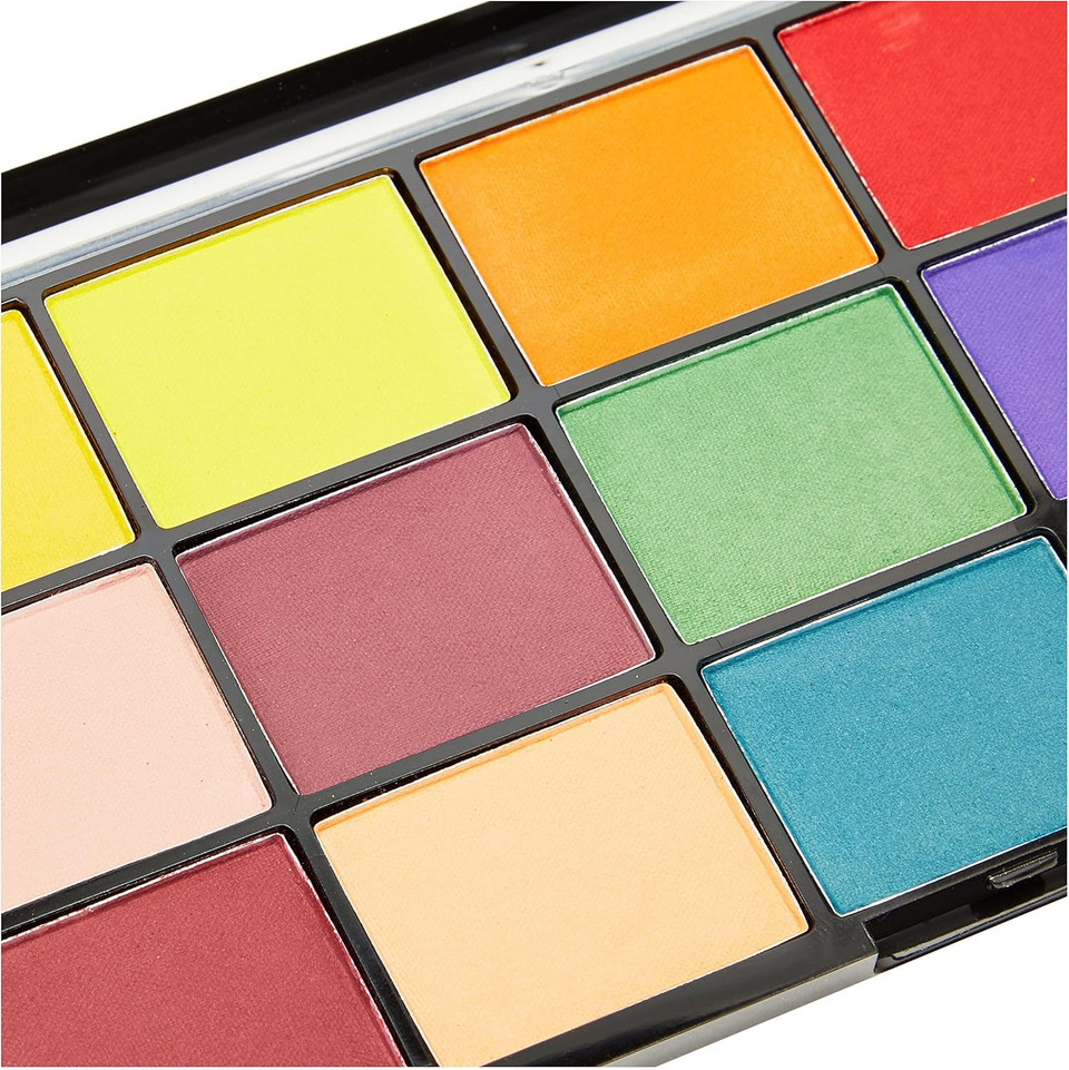 Revolution Beauty London, Reloaded Eyeshadow Palette Iconic 2.0 15 Shades 16.5 g