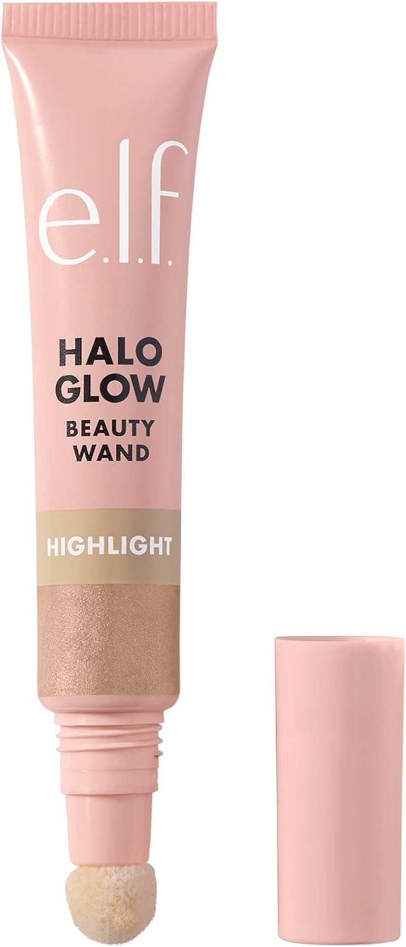 e.l.f. Halo Glow Highlight Beauty Wand, Liquid Highlighter Wand For Luminous, Glowing Skin, Buildable Formula, Vegan & Cruelty-free, Champagne Campaign e.l.f. Halo Glow Highlight Beauty Wand, Liquid Highlighter Wand For Luminous, Glowing Skin, Buildable Formula, Vegan & Cruelty-free, Champagne Campaign